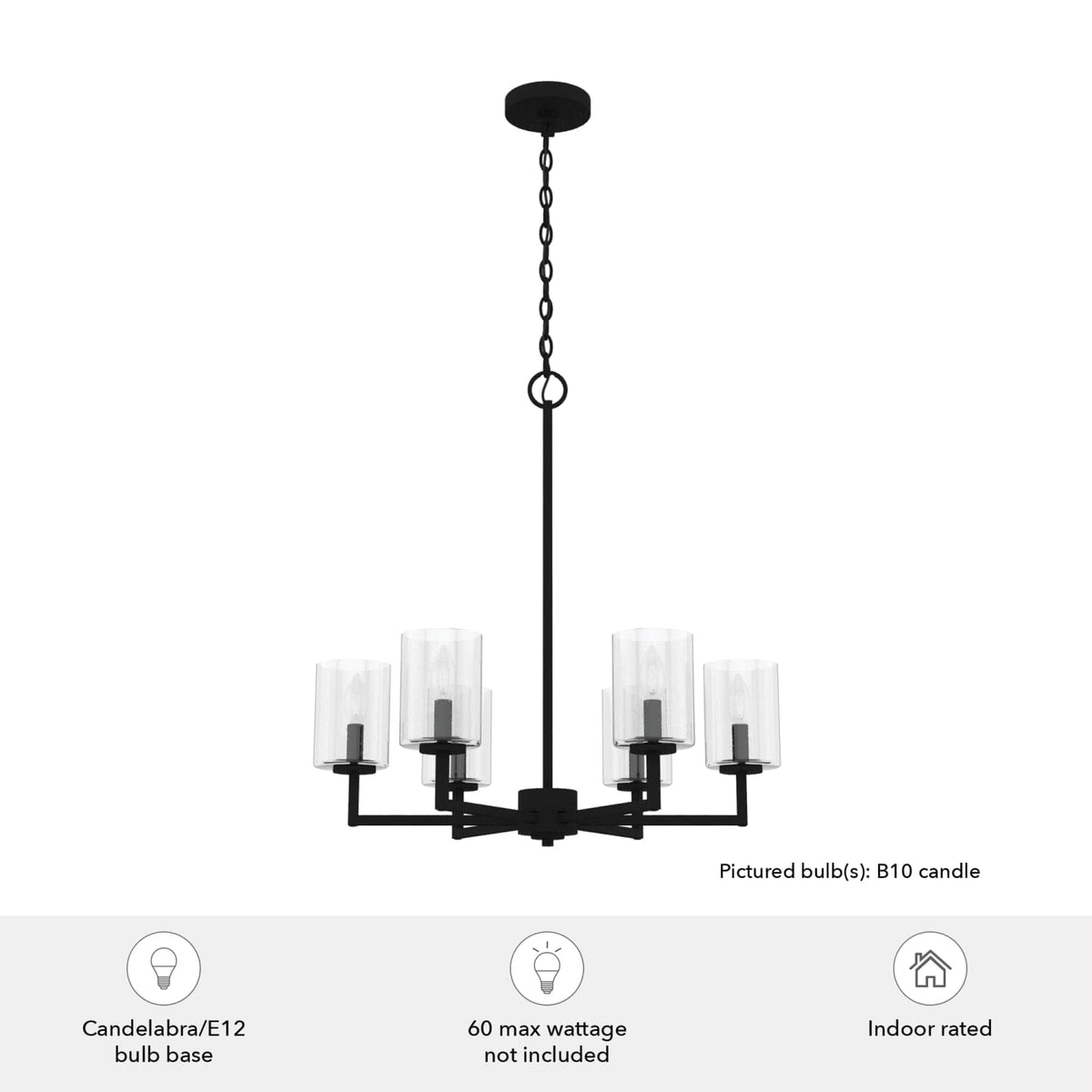 Kerrison 6 Light Chandelier