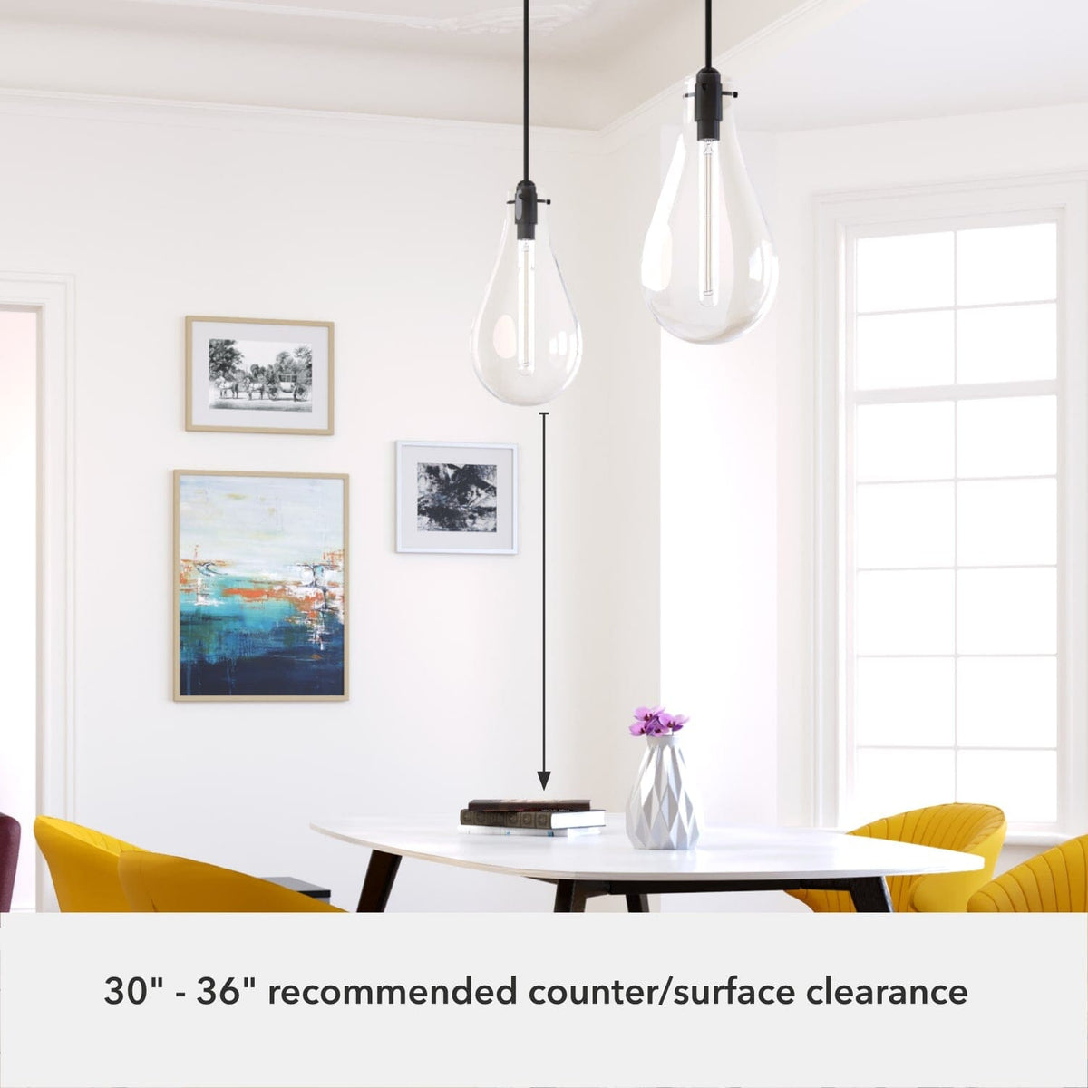 Lundin 1 Light Pendant 11 inch