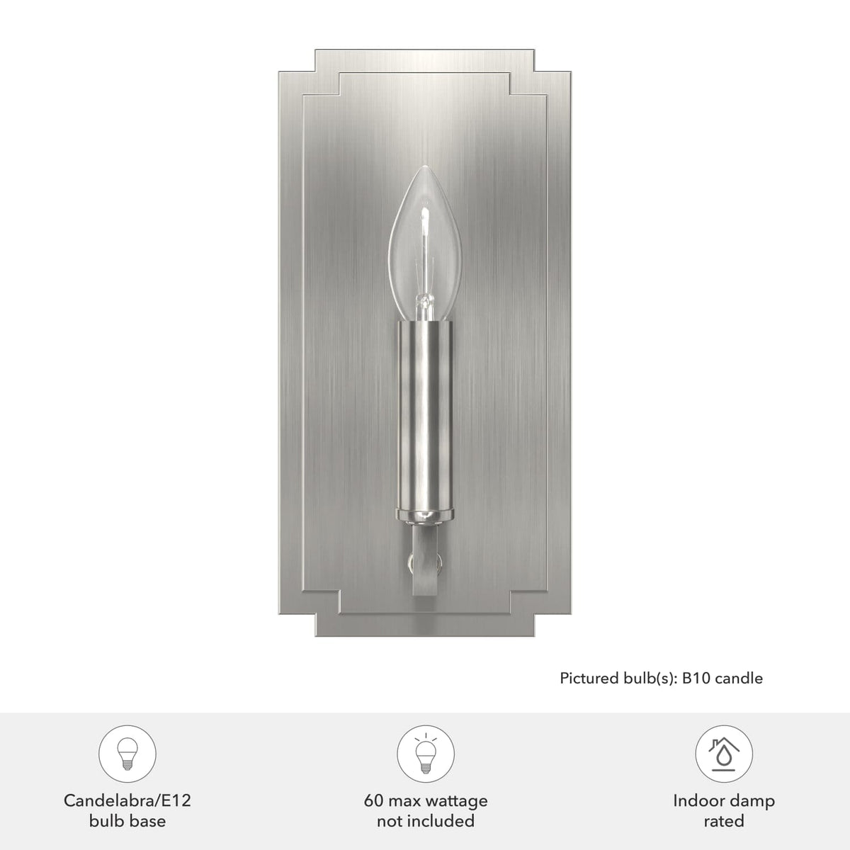 Zoanne Wall Sconce 1 Light