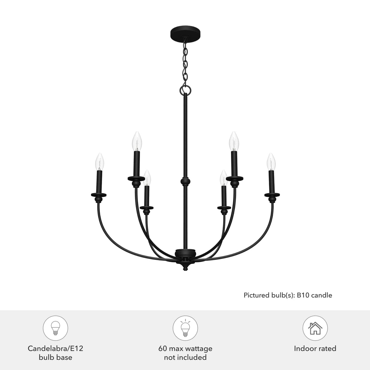 Southcrest 6 Light Chandelier