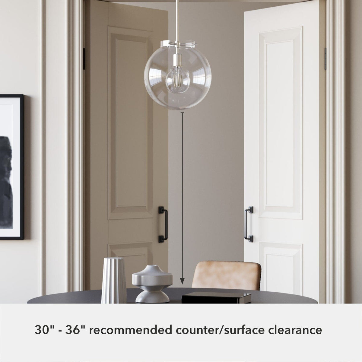 Sacha 1 Light Pendant