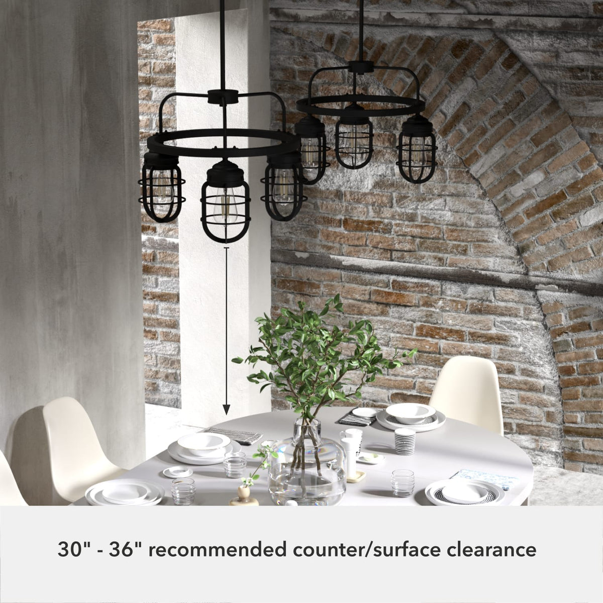 Starklake 3 Light Chandelier