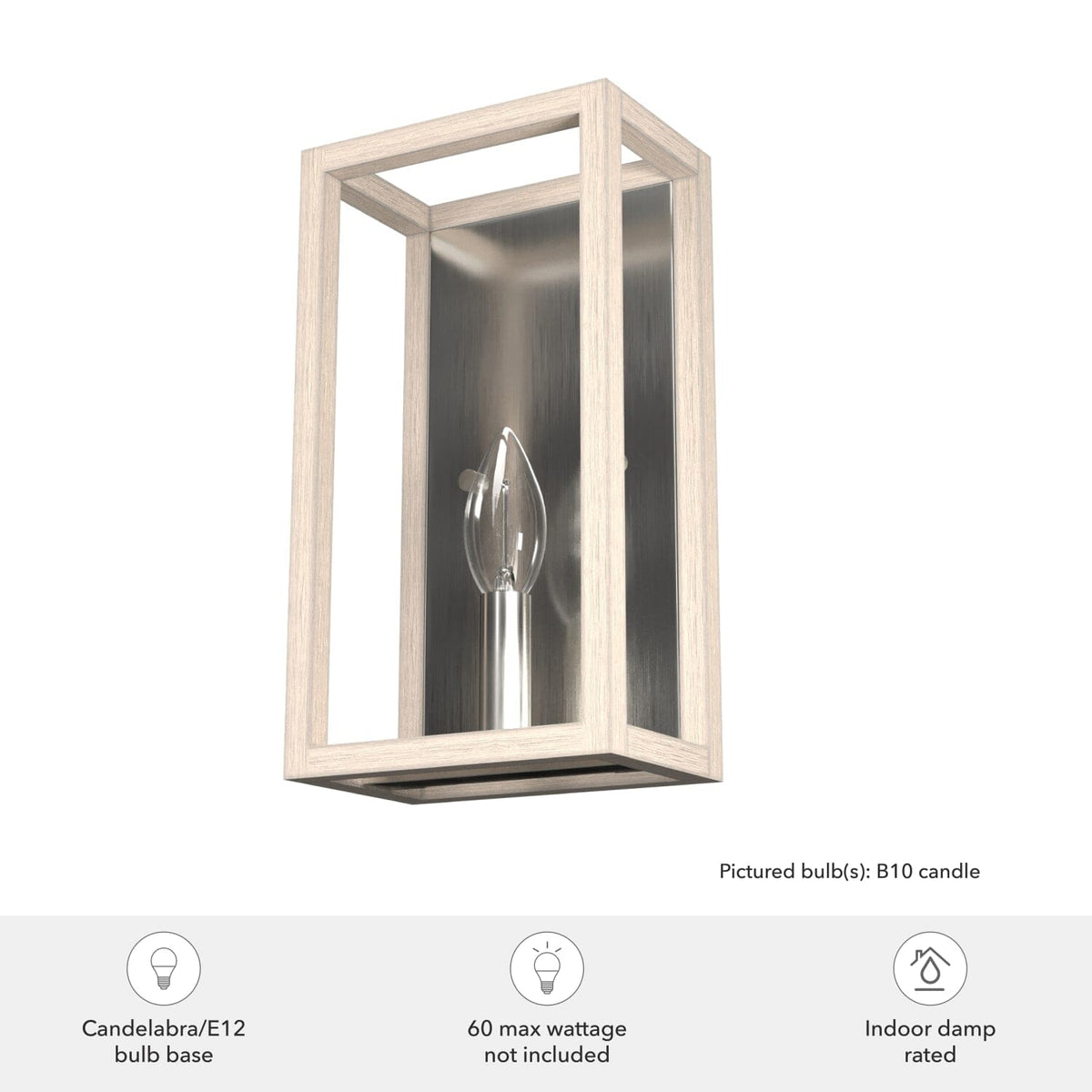 Squire Manor 1 Light Wall Sconce