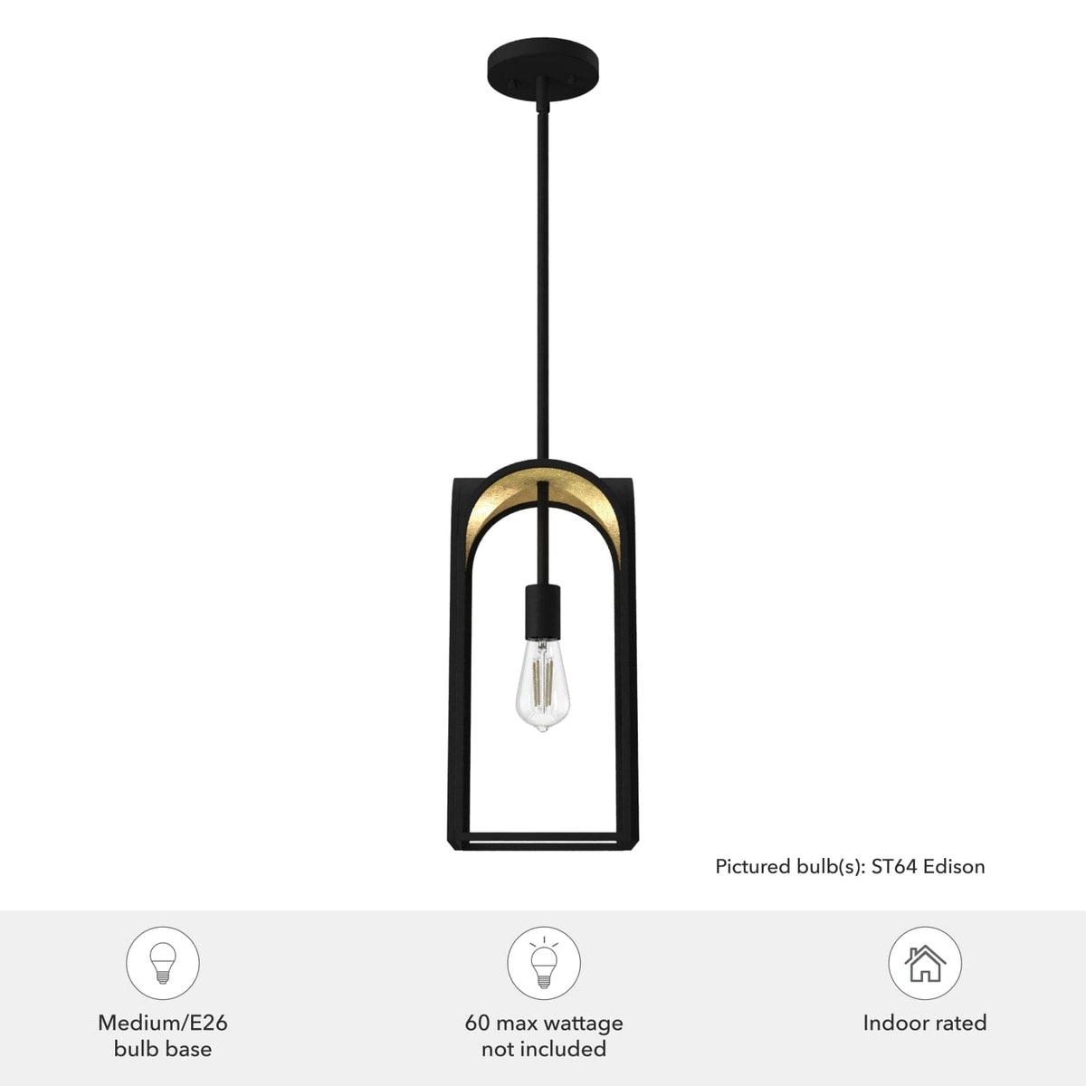 Dukestown 1 Light Mini Pendant