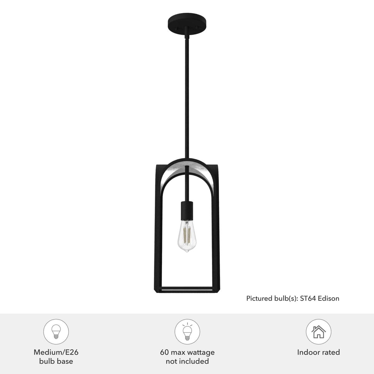Dukestown 1 Light Mini Pendant