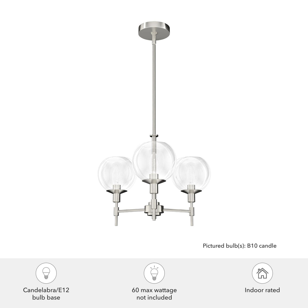Xidane 3 Light Chandelier