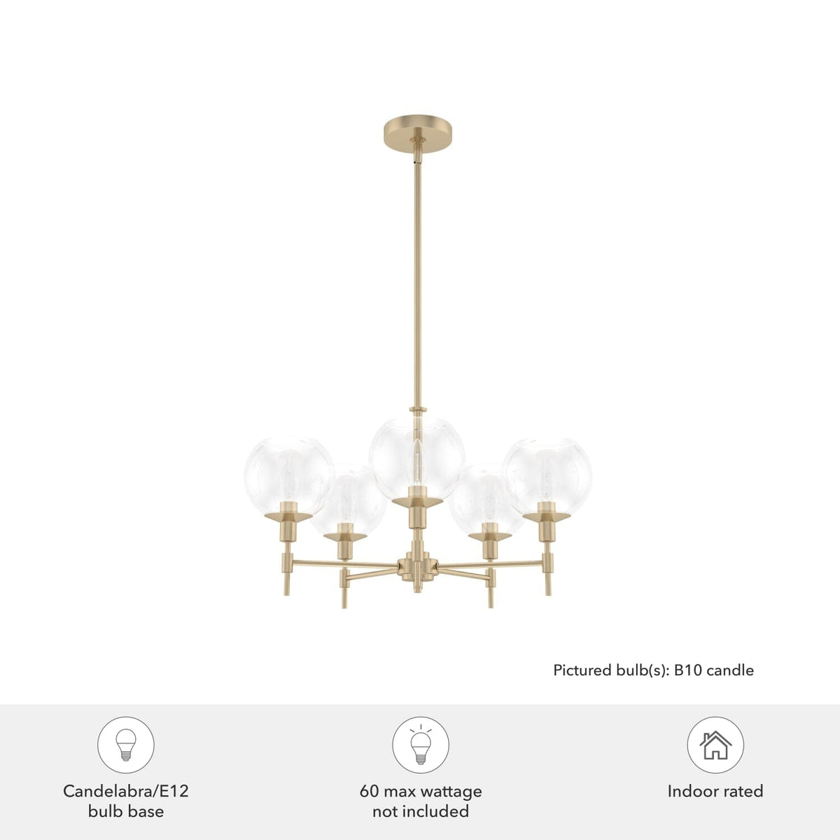 Xidane 5 Light Chandelier