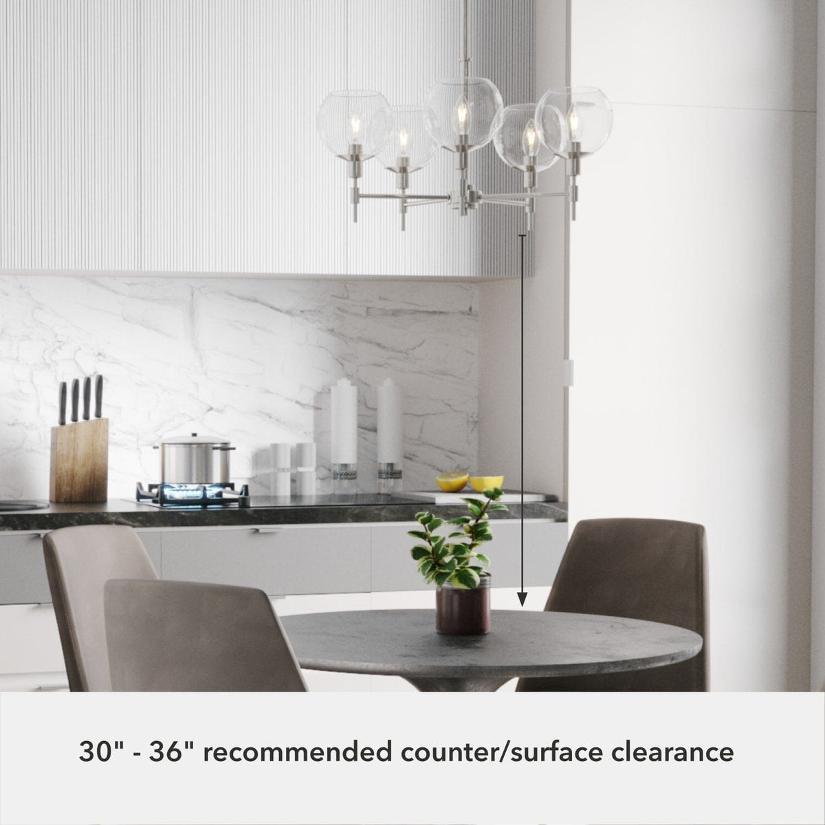 Xidane 5 Light Chandelier