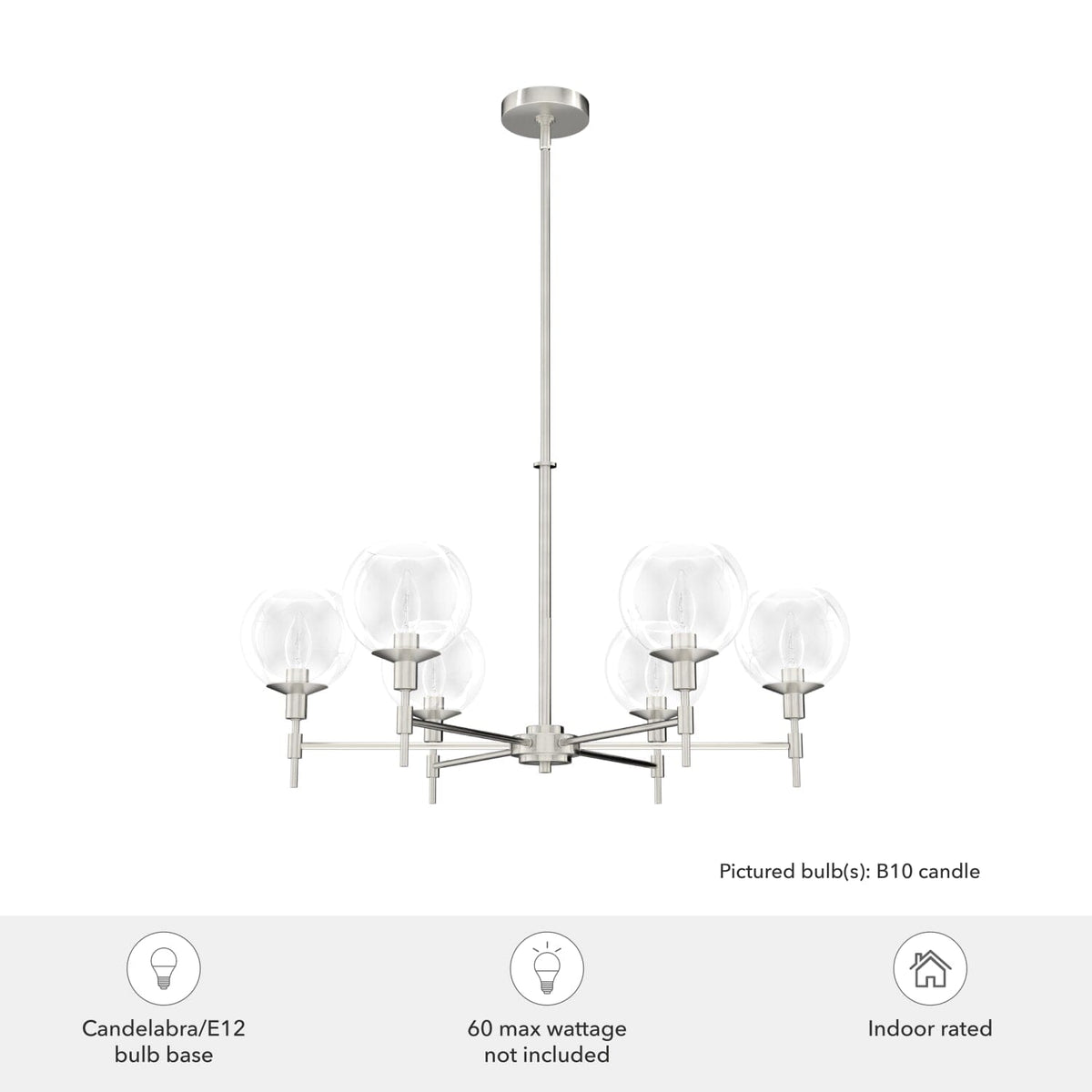 Xidane 6 Light Chandelier