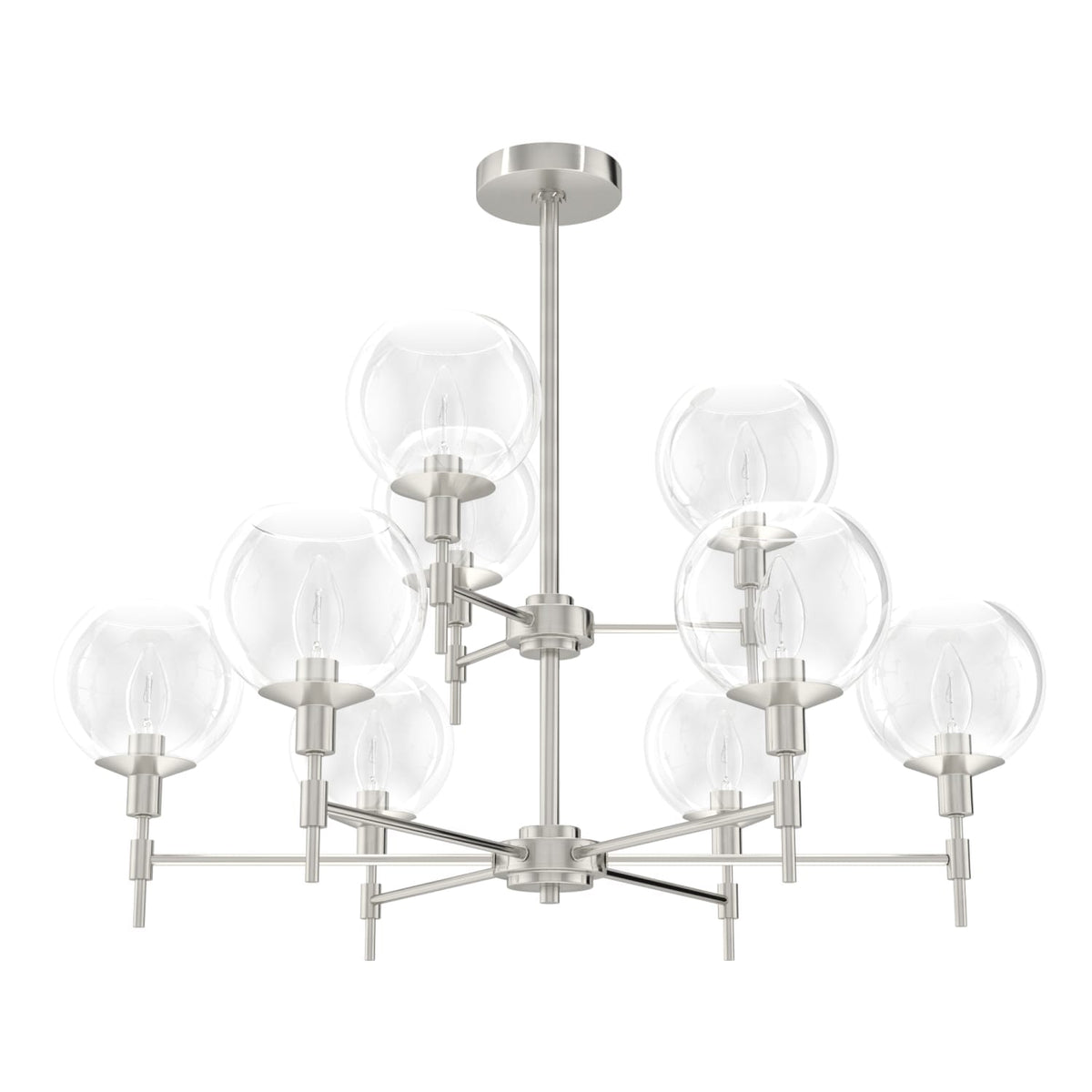 Xidane 9 Light 2 Tier Chandelier
