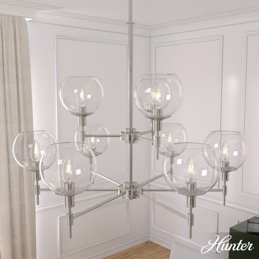 Xidane 9 Light 2 Tier Chandelier