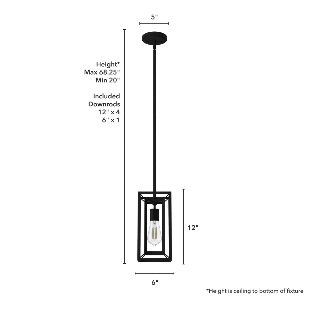 Doherty 1 Light Mini Pendant
