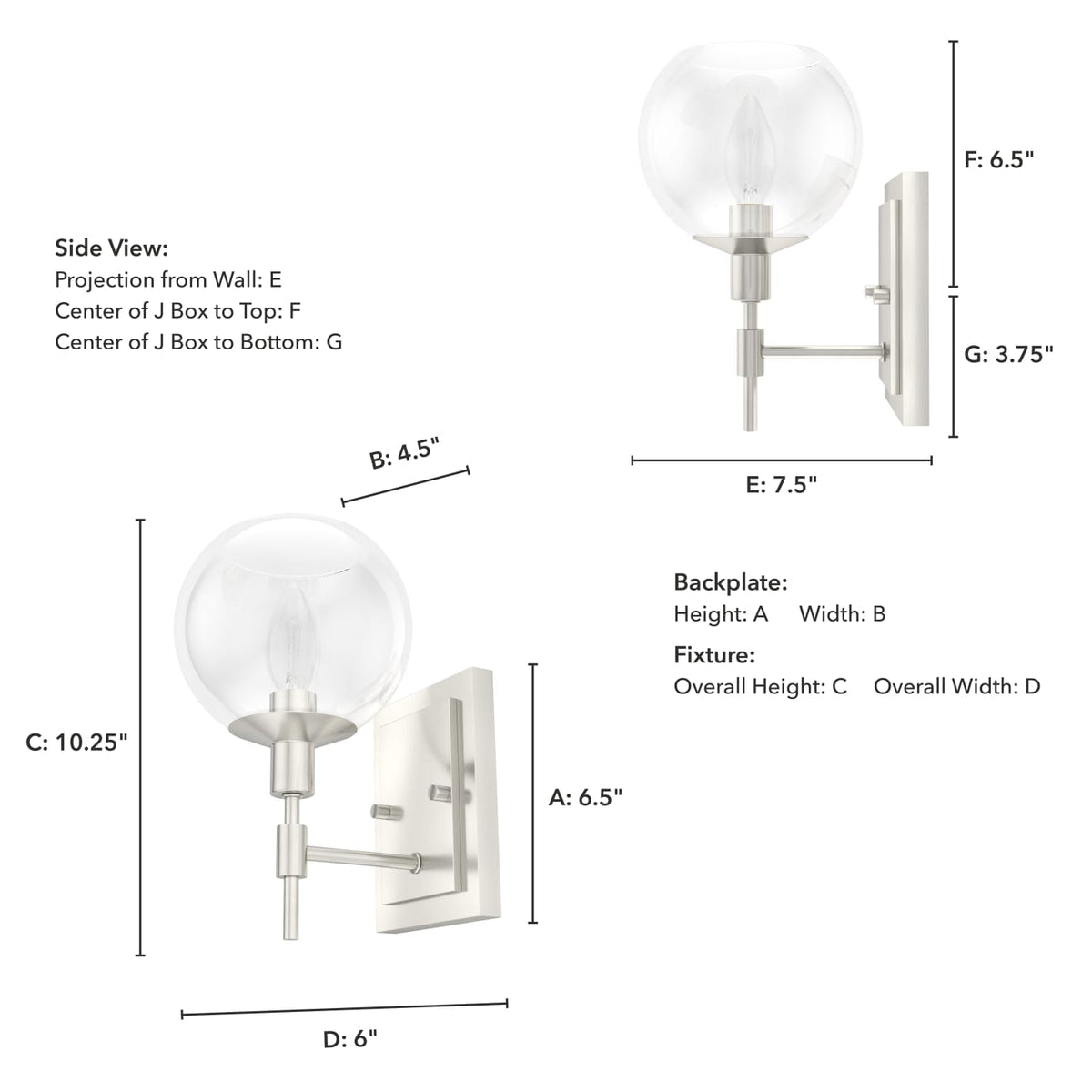 Xidane Wall Sconce 1 Light