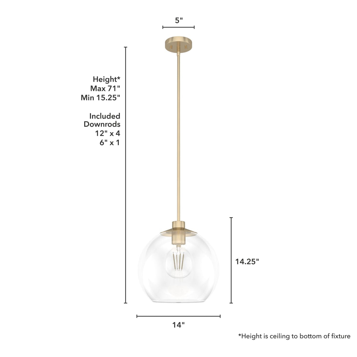 Xidane Large Pendant