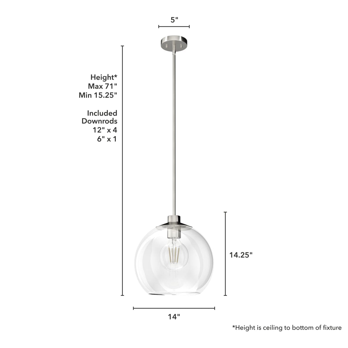 Xidane Large Pendant
