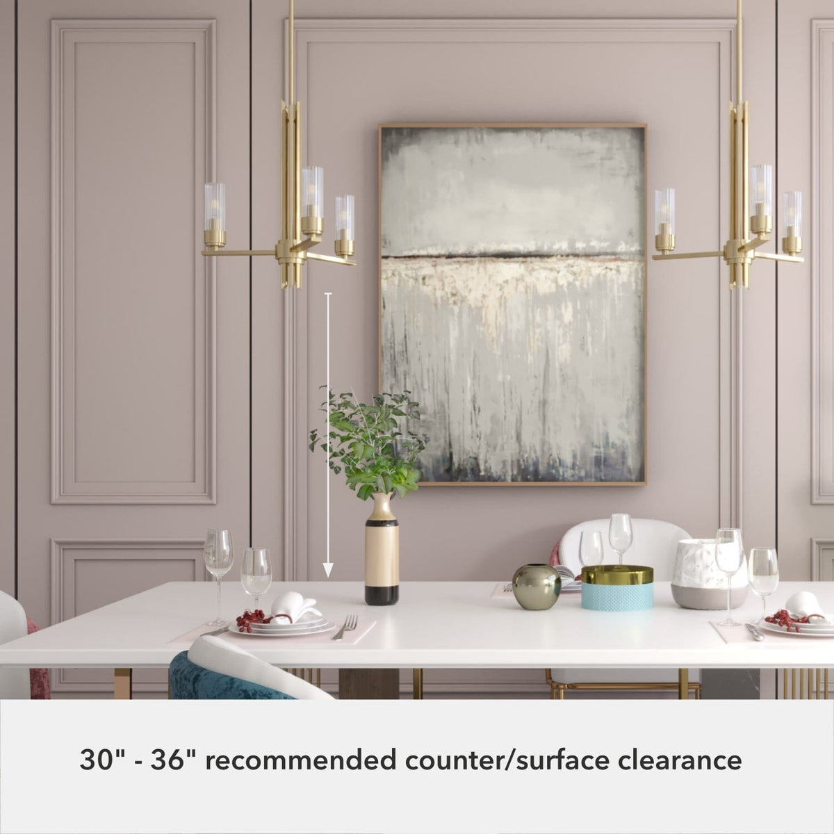 Gatz 3 Light Chandelier