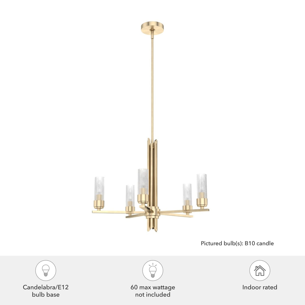 Gatz 5 Light Chandelier