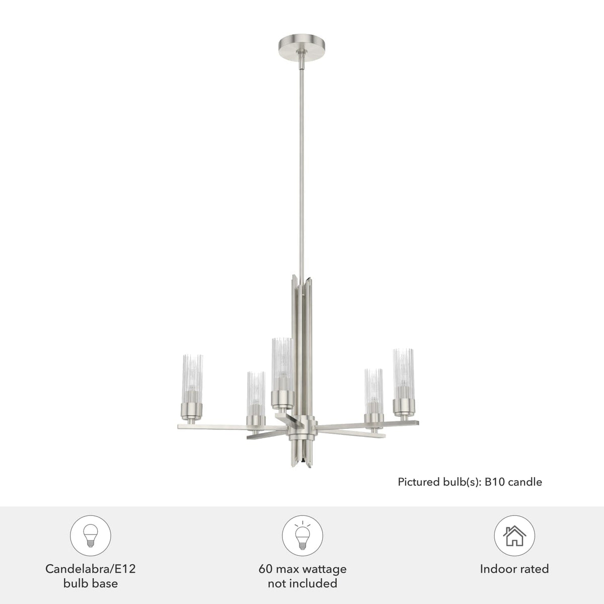 Gatz 5 Light Chandelier