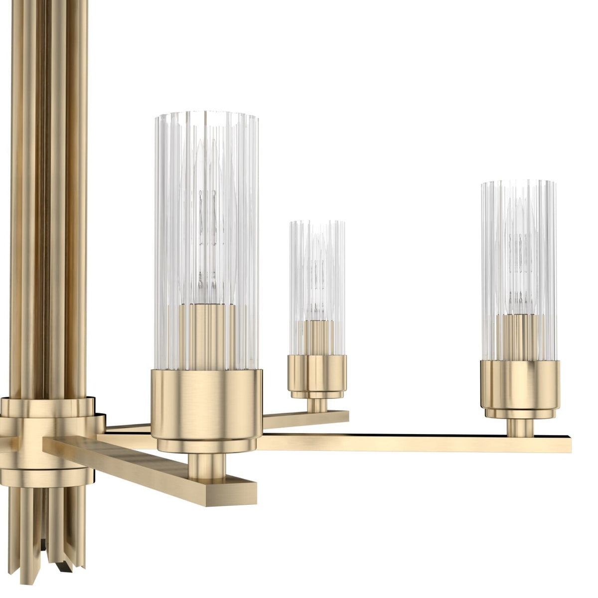 Gatz 6 Light Chandelier Alturas Gold