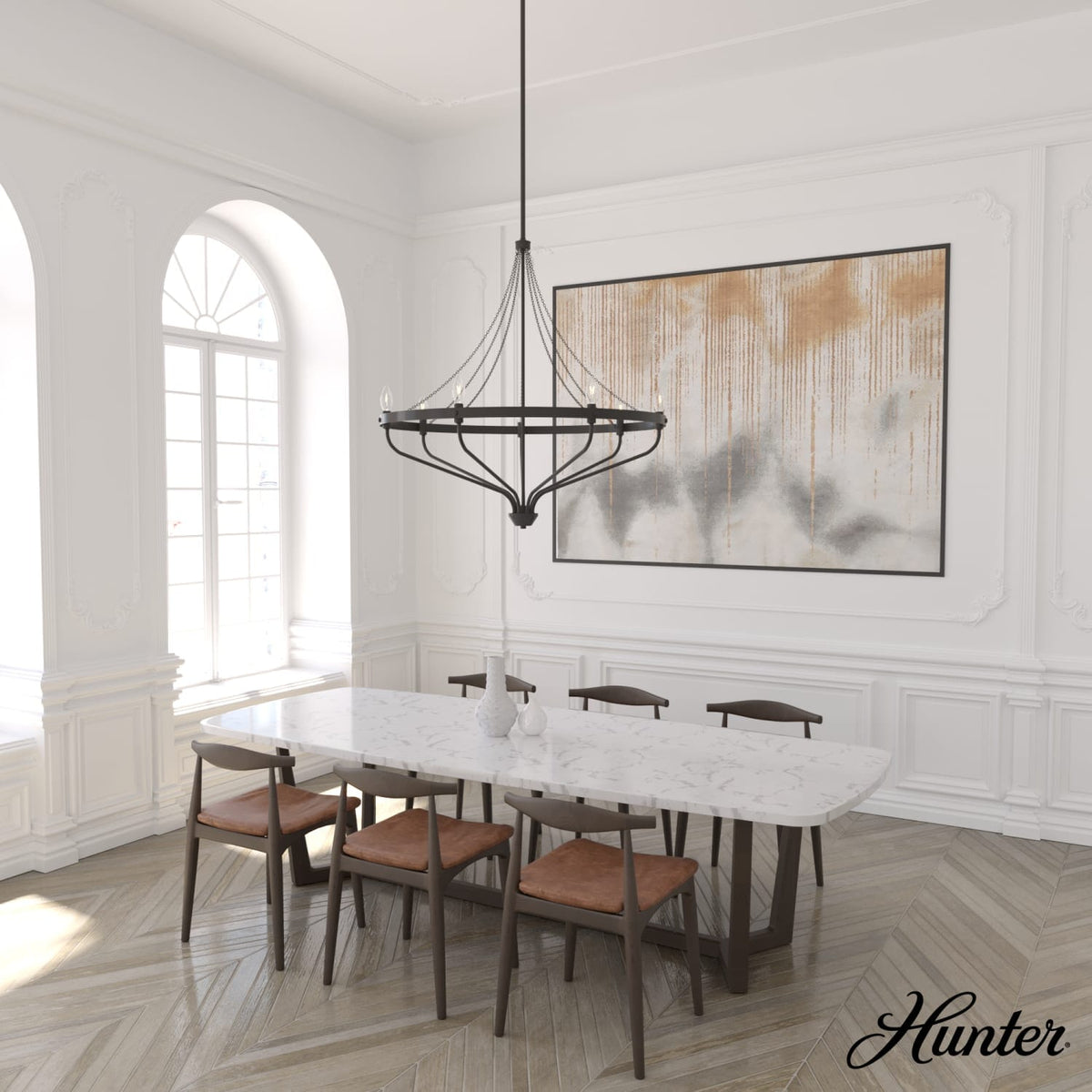 Merlin 7 Light Chandelier