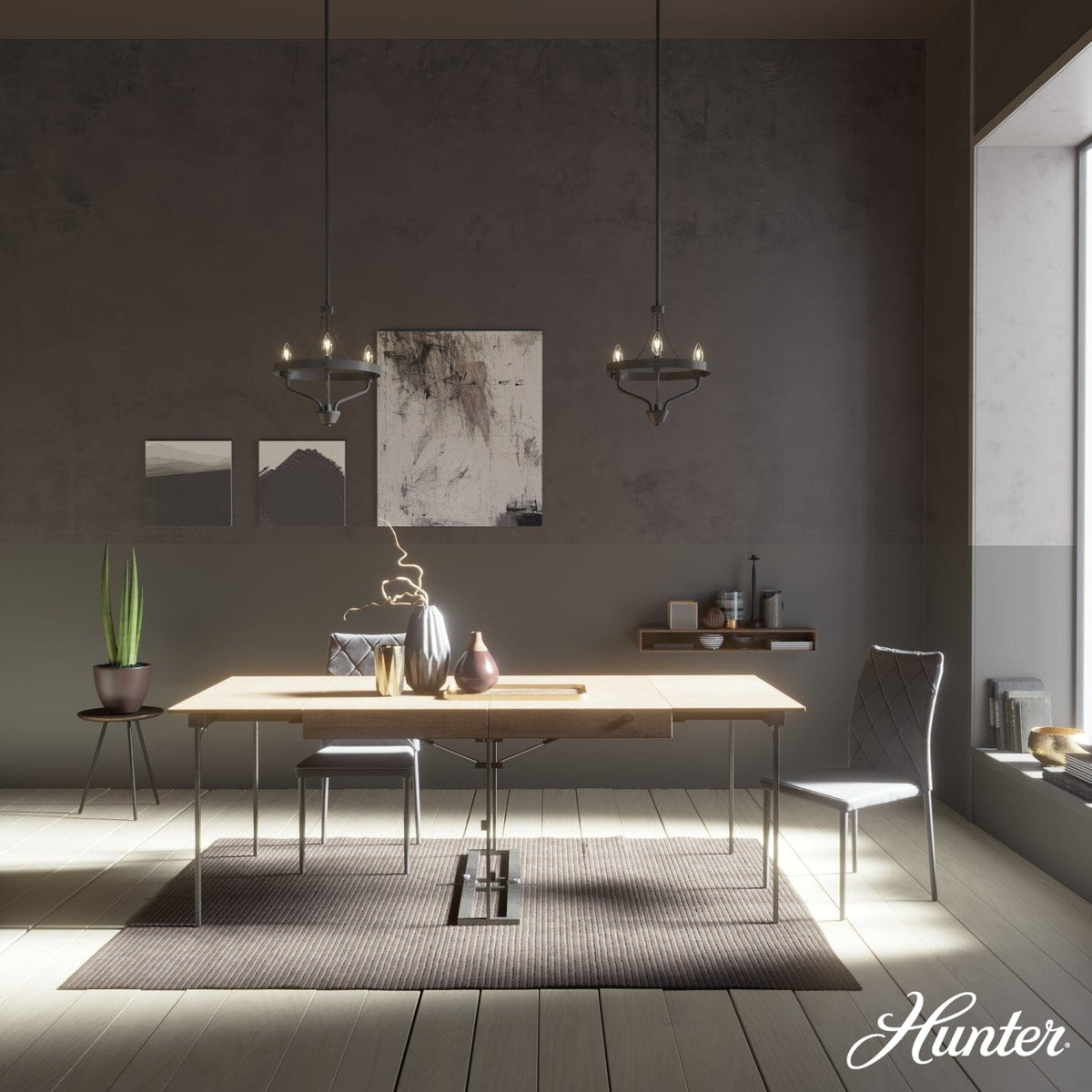 Merlin 3 Light Mini Chandelier