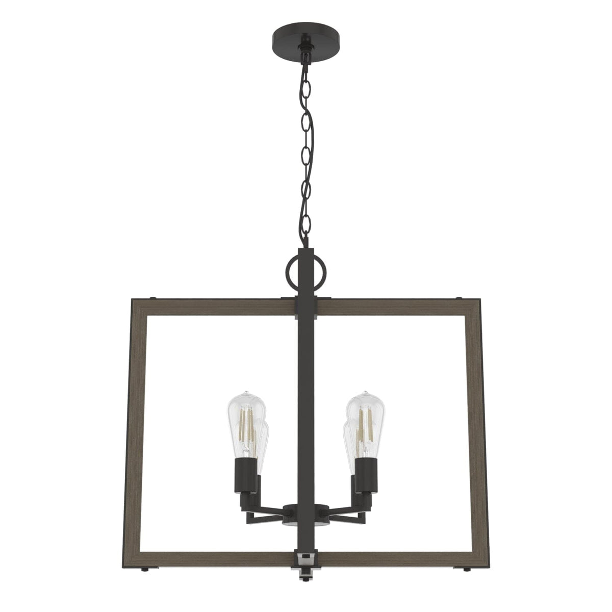 Woodburn 4 Light 24 Inch Foyer Pendant