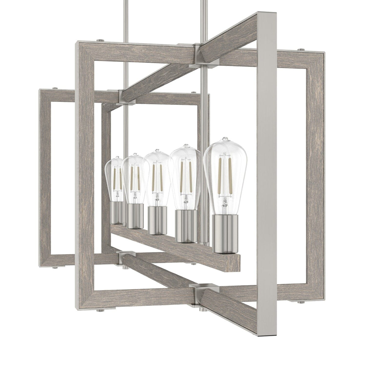 Woodburn 5 Light Linear Chandelier