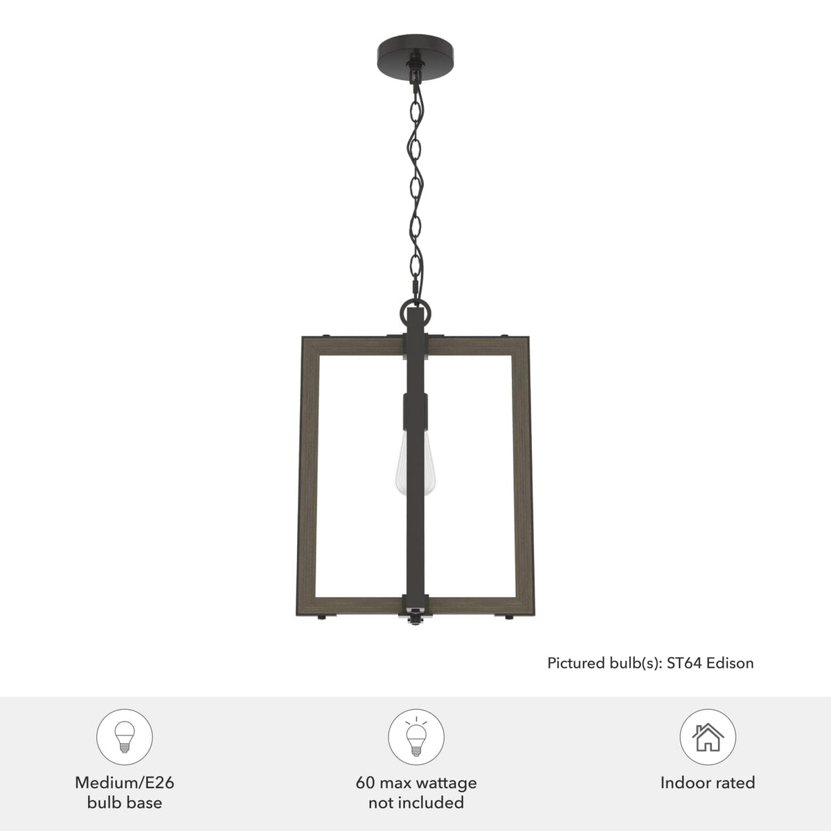Woodburn 1 Light Pendant