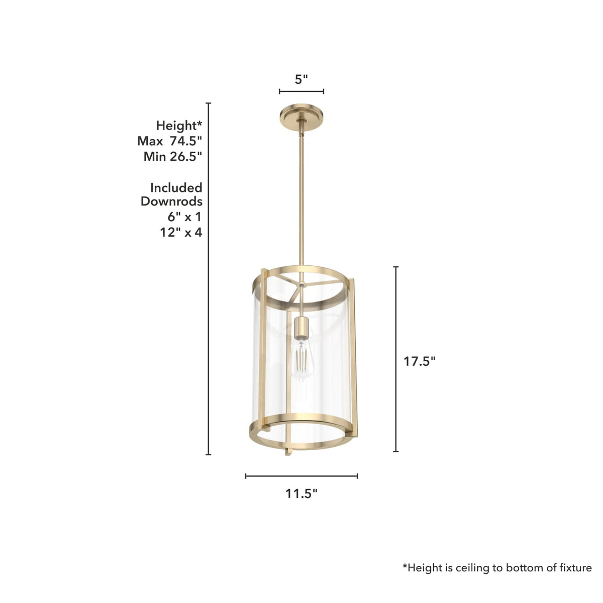 Astwood 1 Light Pendant