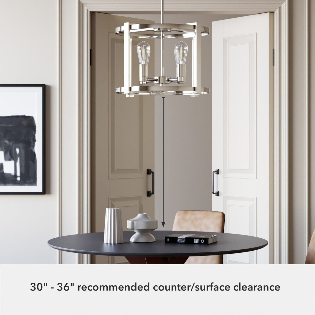 Astwood 4 Light Chandelier 18 Inch