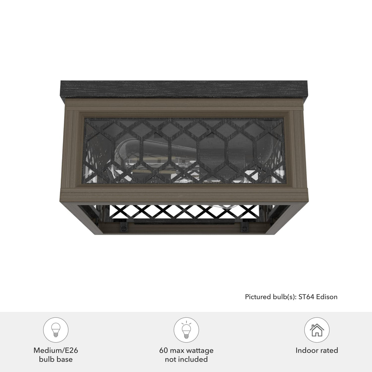 Chevron Flush Mount