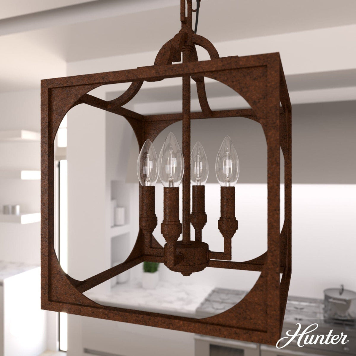 Highland Hill 4 Light Pendant 12 inch