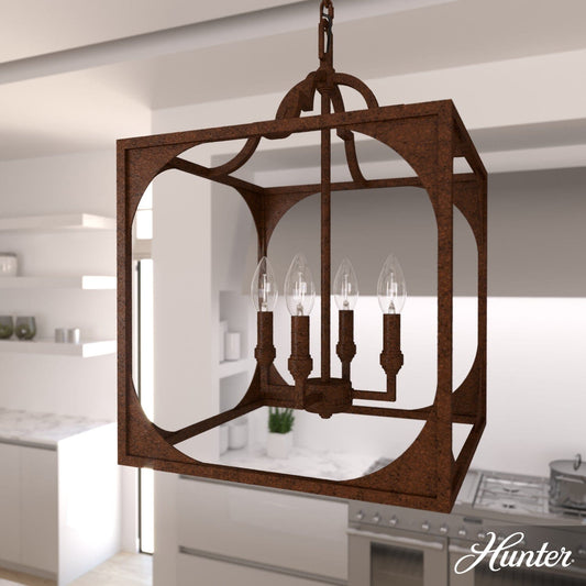 Highland Hill 4 Light Pendant 15 inch
