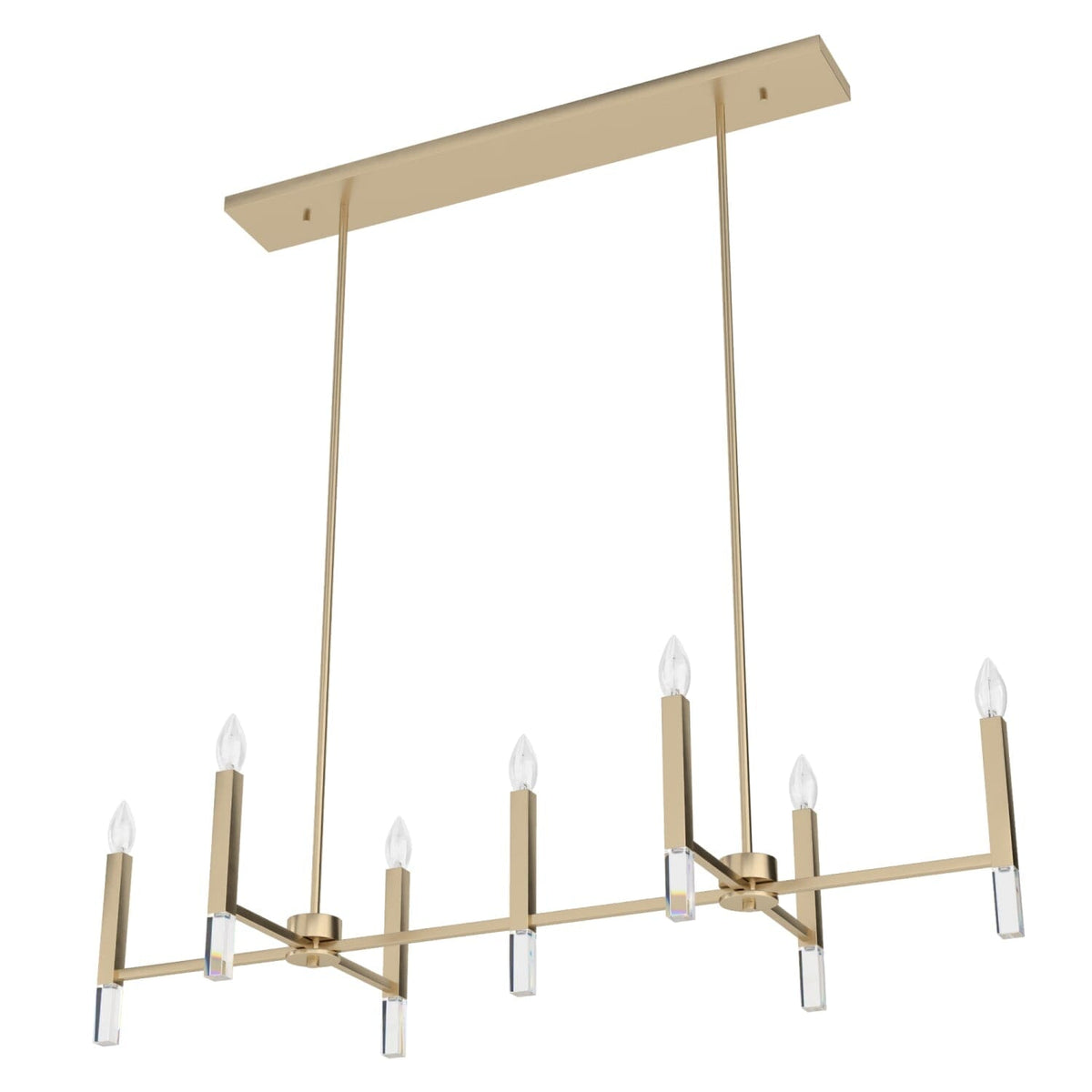 Sunjai 7 Light Linear Chandelier