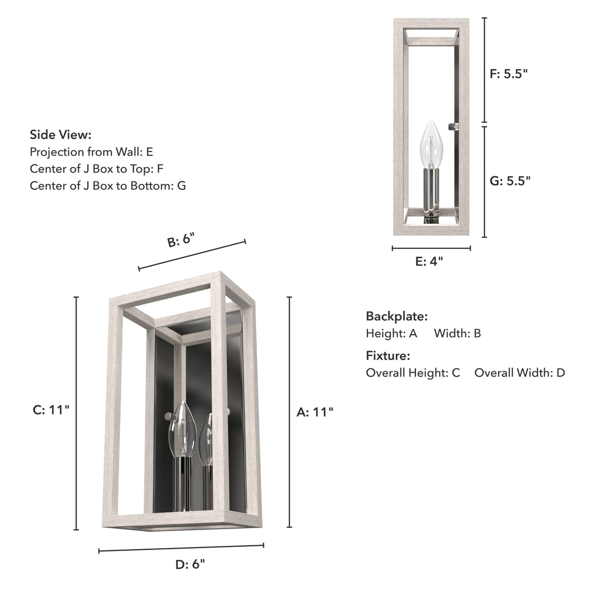 Squire Manor 1 Light Wall Sconce