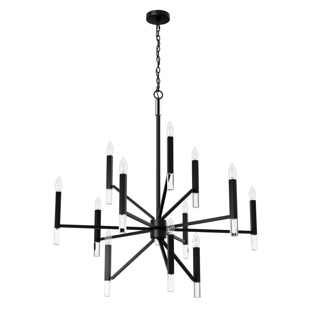 Sunjai 12 Light 3-Tier Chandelier