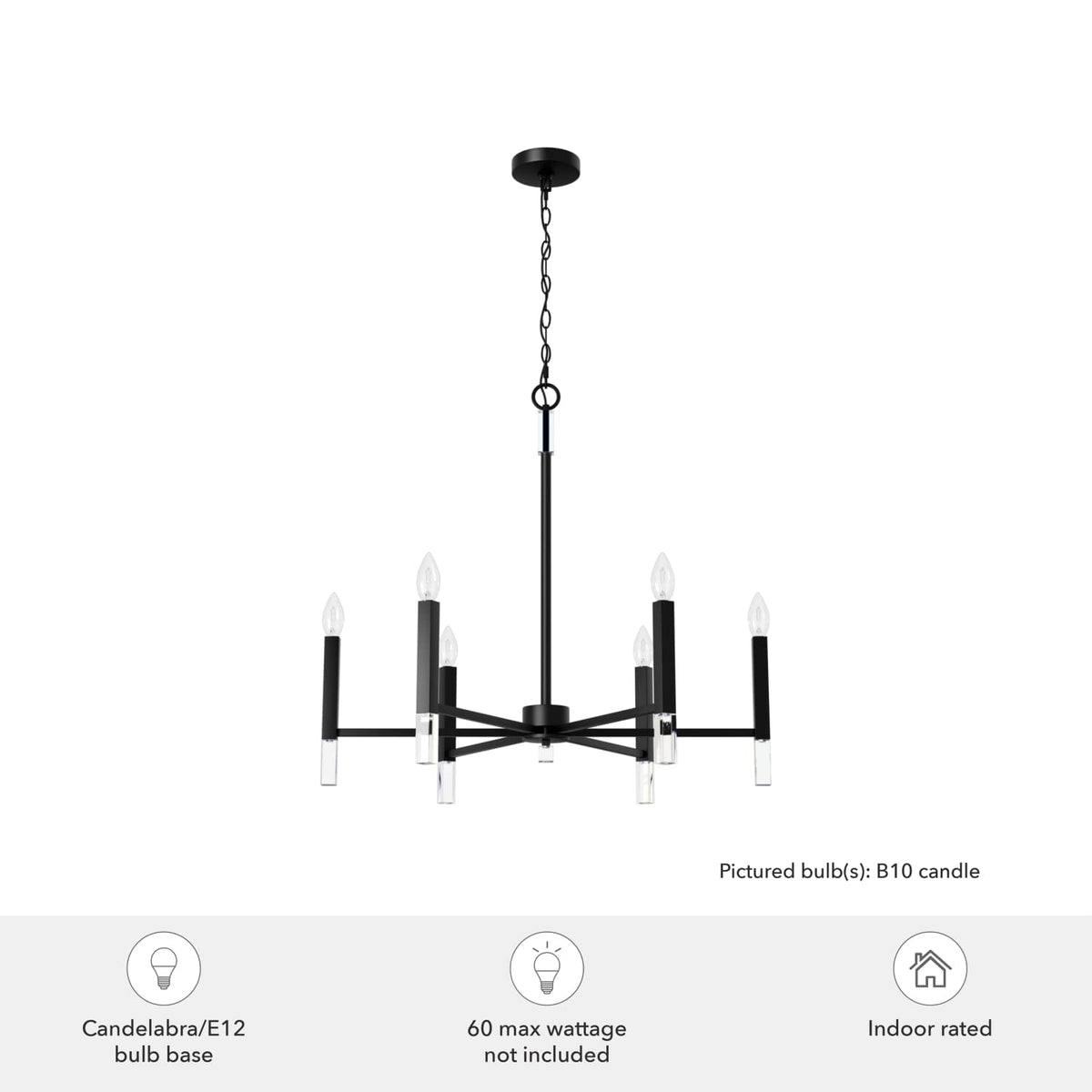 Sunjai 6 Light Chandelier