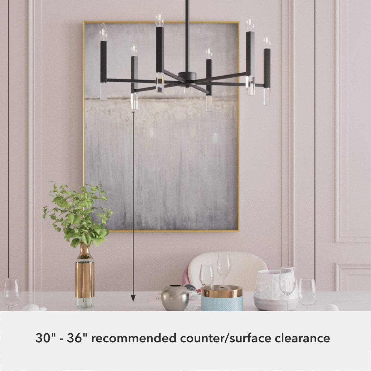 Sunjai 6 Light Chandelier