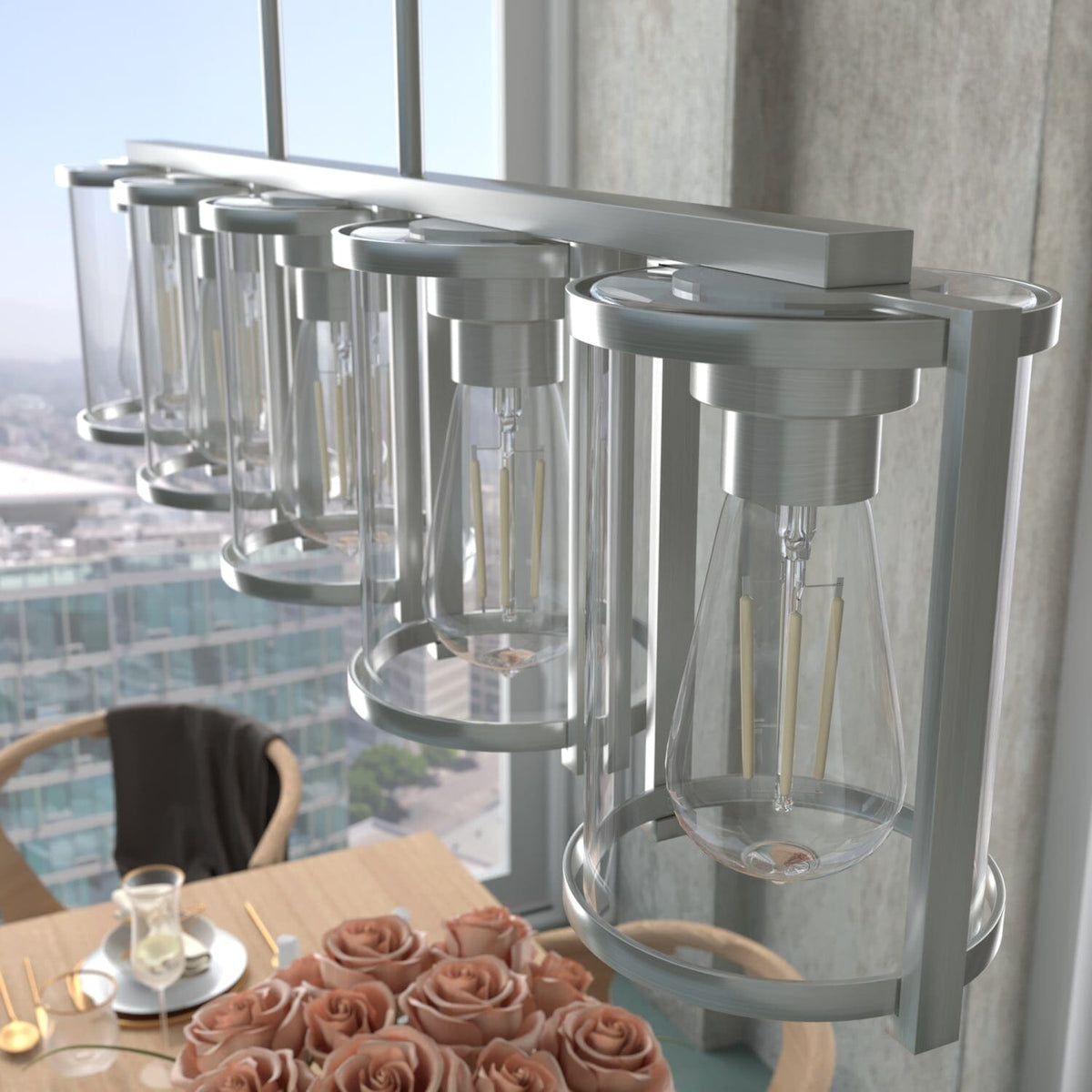 Astwood 5 Light Linear Chandelier