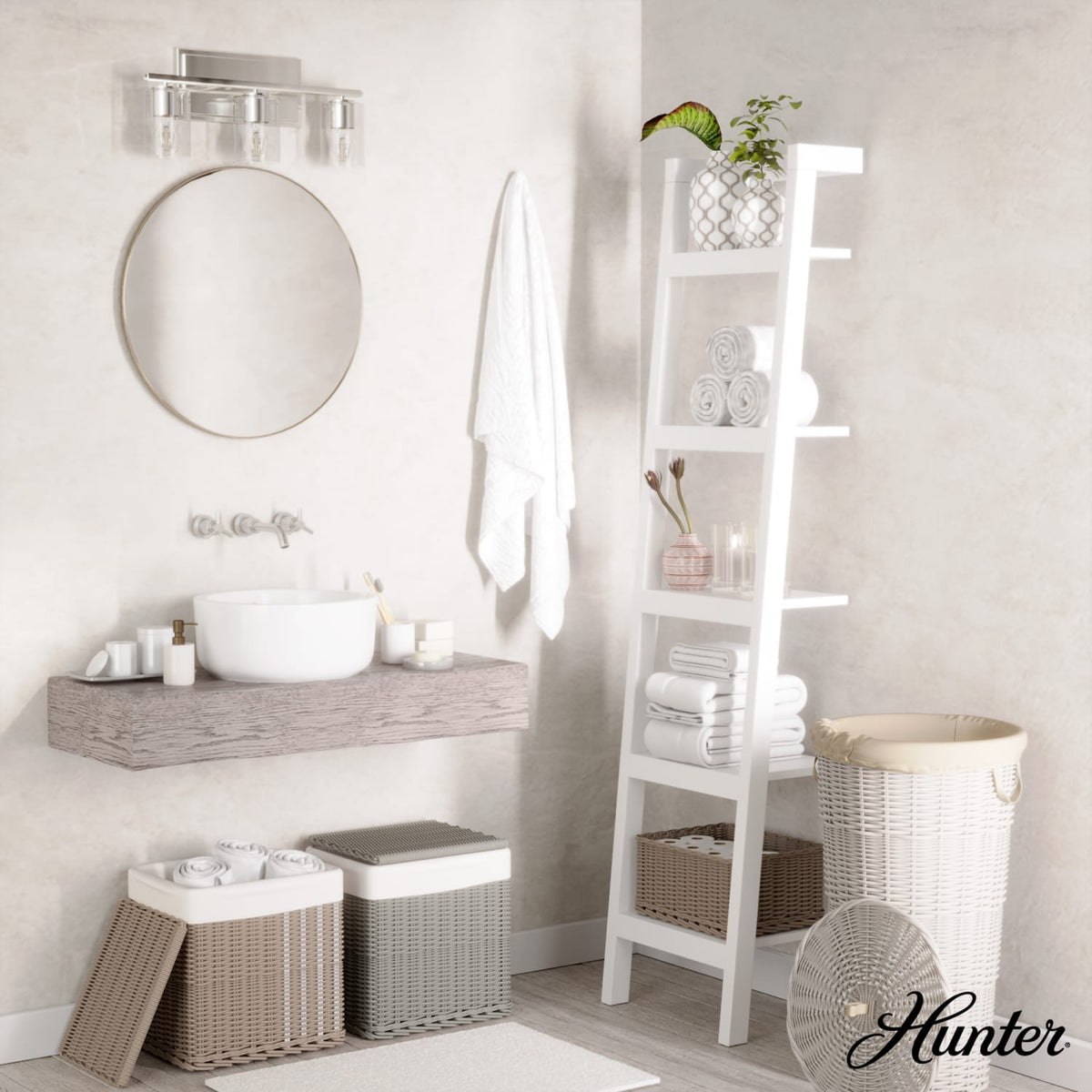 Kerrison 3 Light Vanity