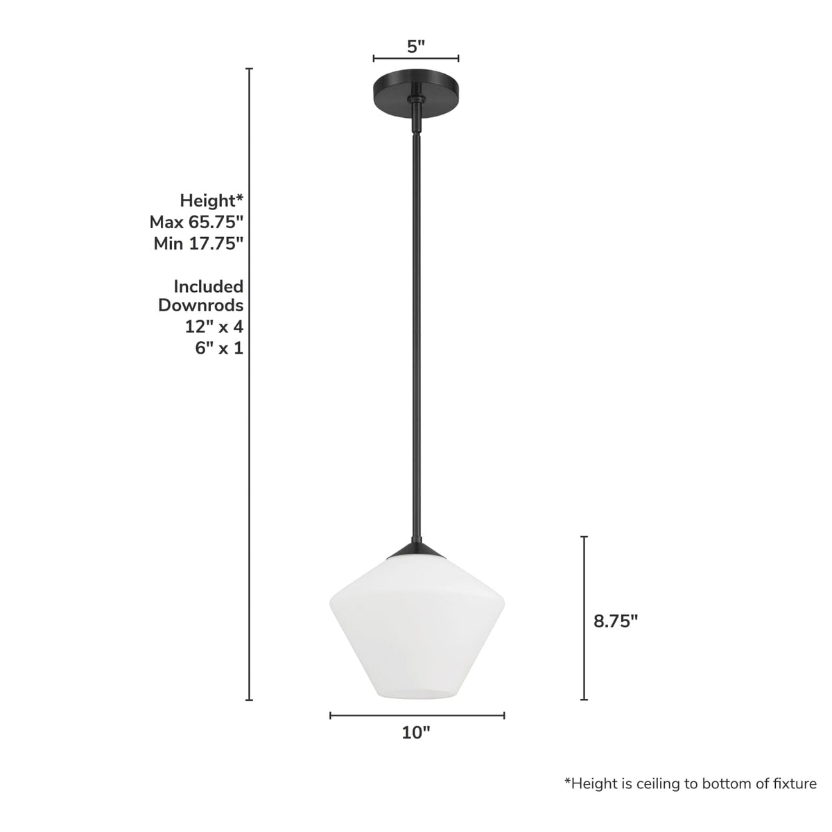Celestial Valley 1 Light Small 10 Inch Pendant