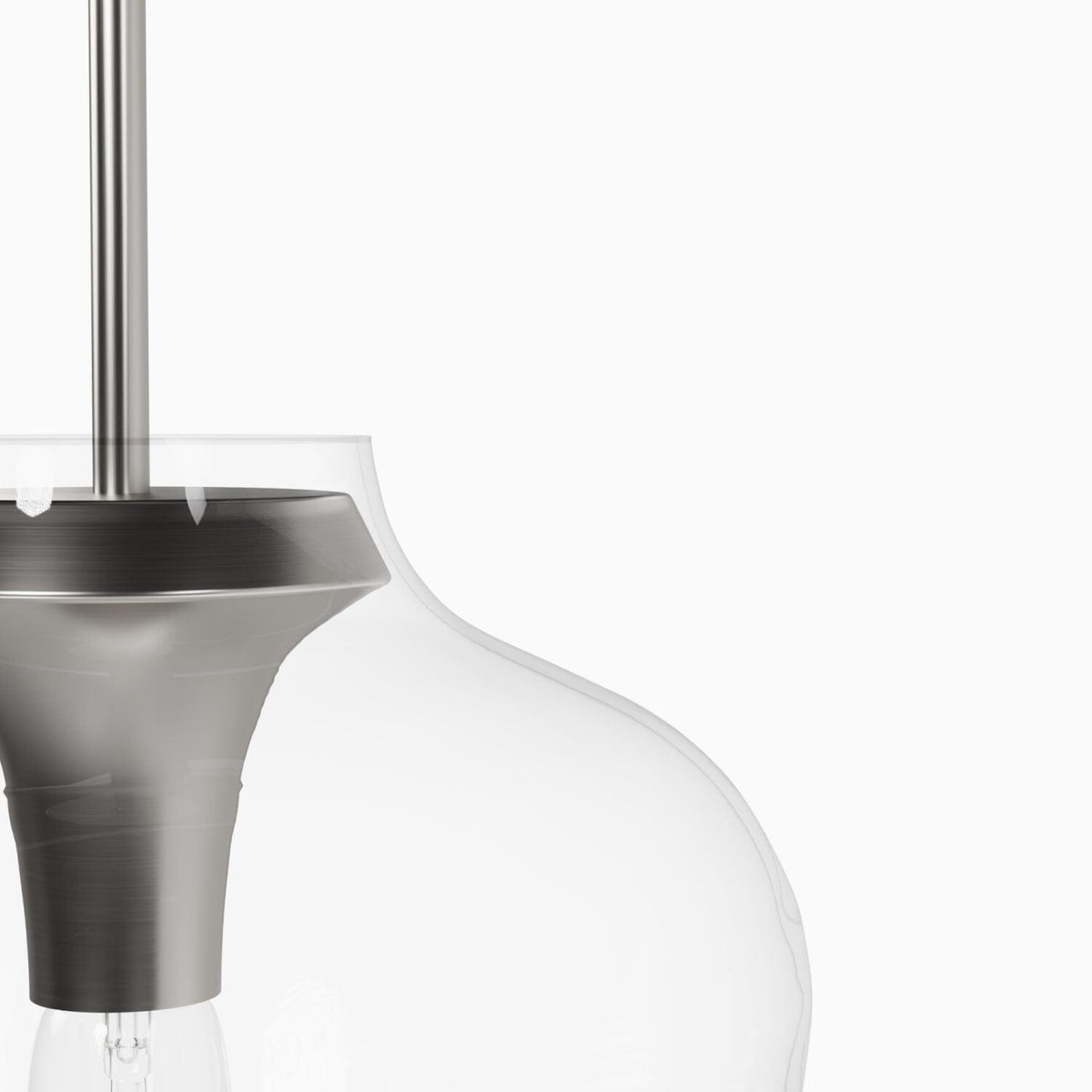 1 Light Medium 12 Inch Pendant