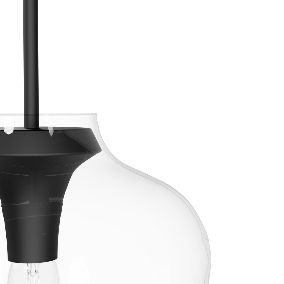 1 Light Medium 12 Inch Pendant