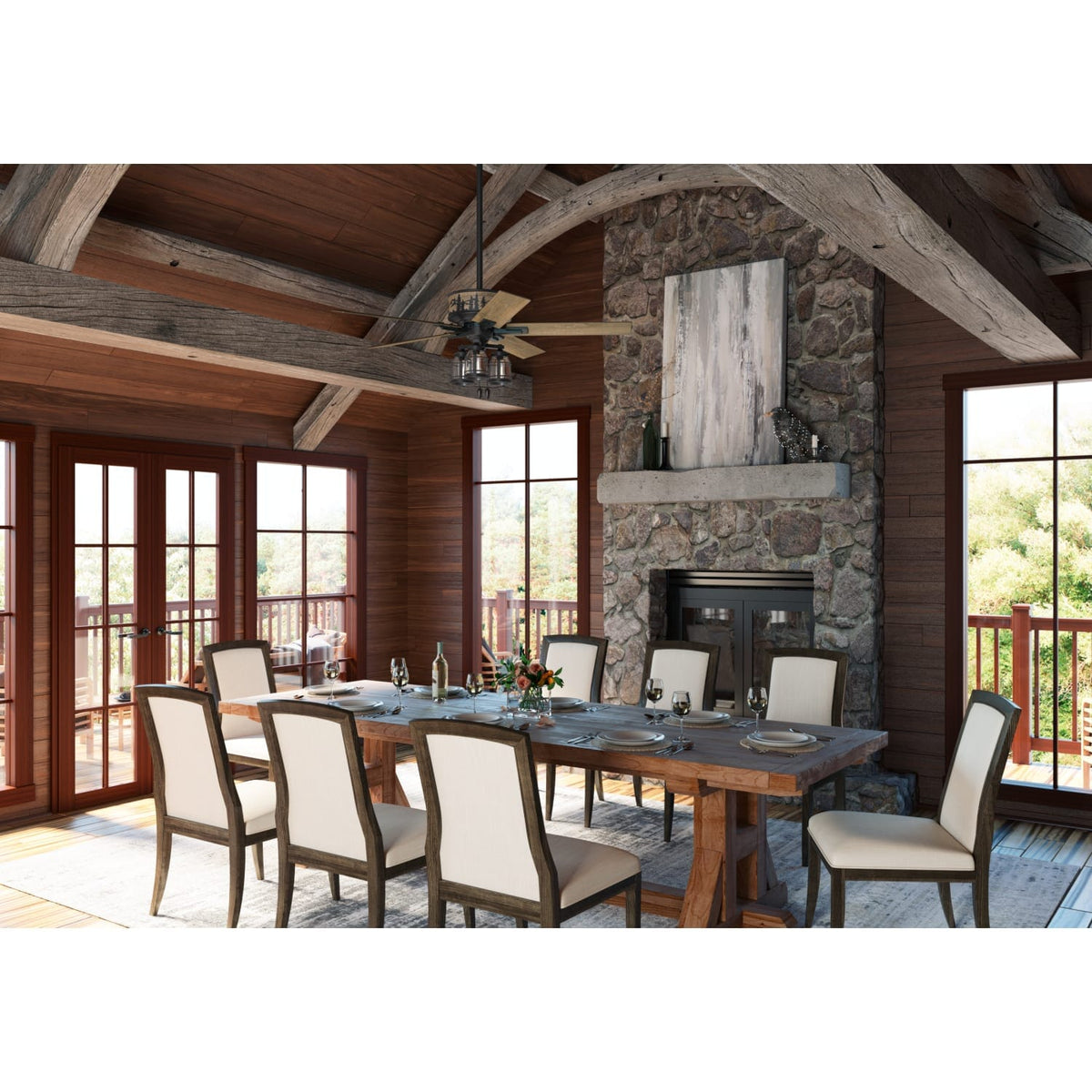 Mt. Vista with LED Light 52 inch