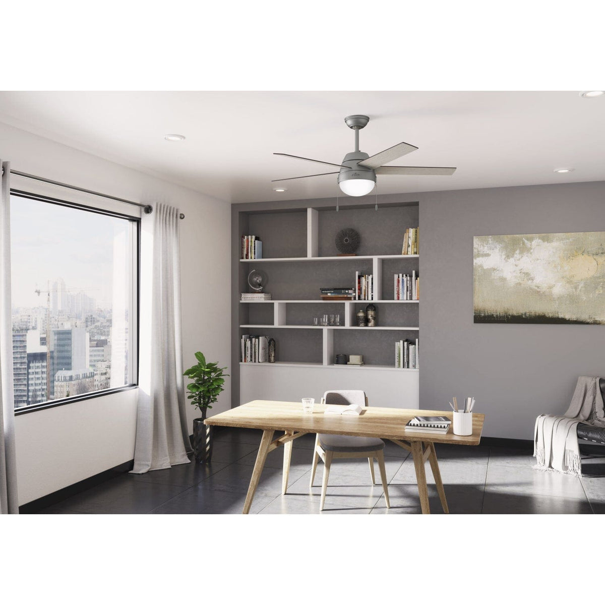 Anslee with LED Light 52 inch