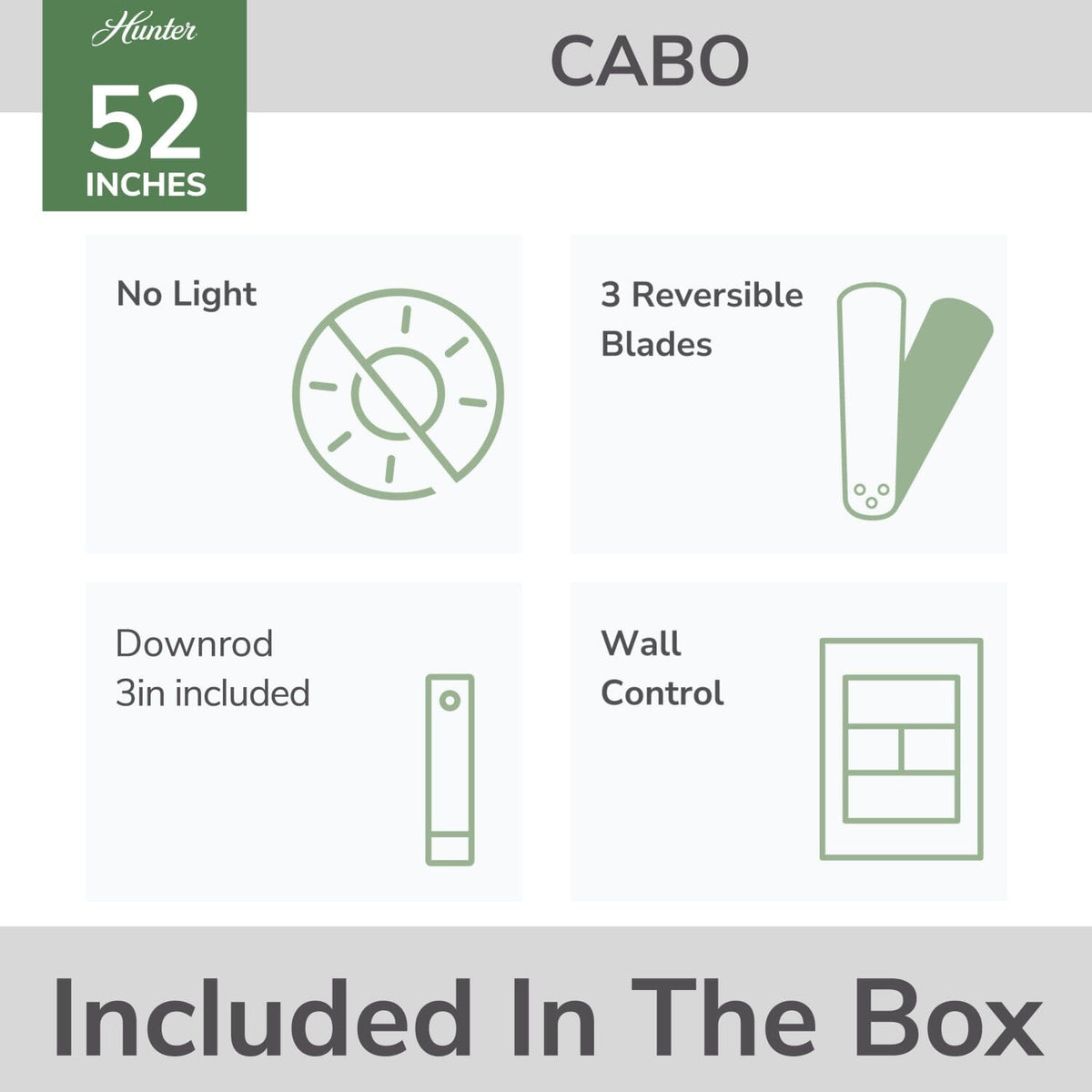 Cabo Frio Outdoor 52 inch