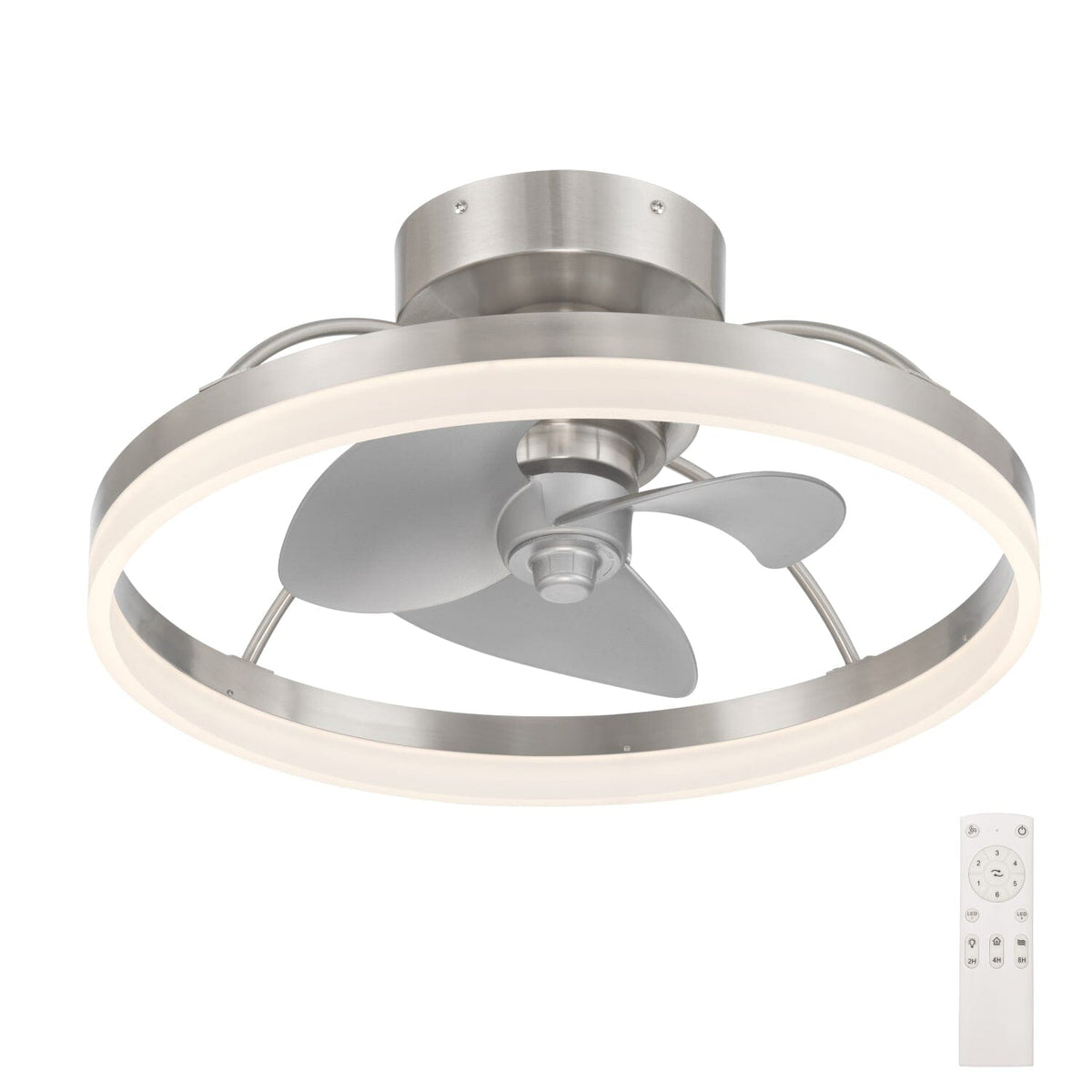 Avel Indoor SureSpeed Low Profile Fandelier 20 inch with Light and Remote