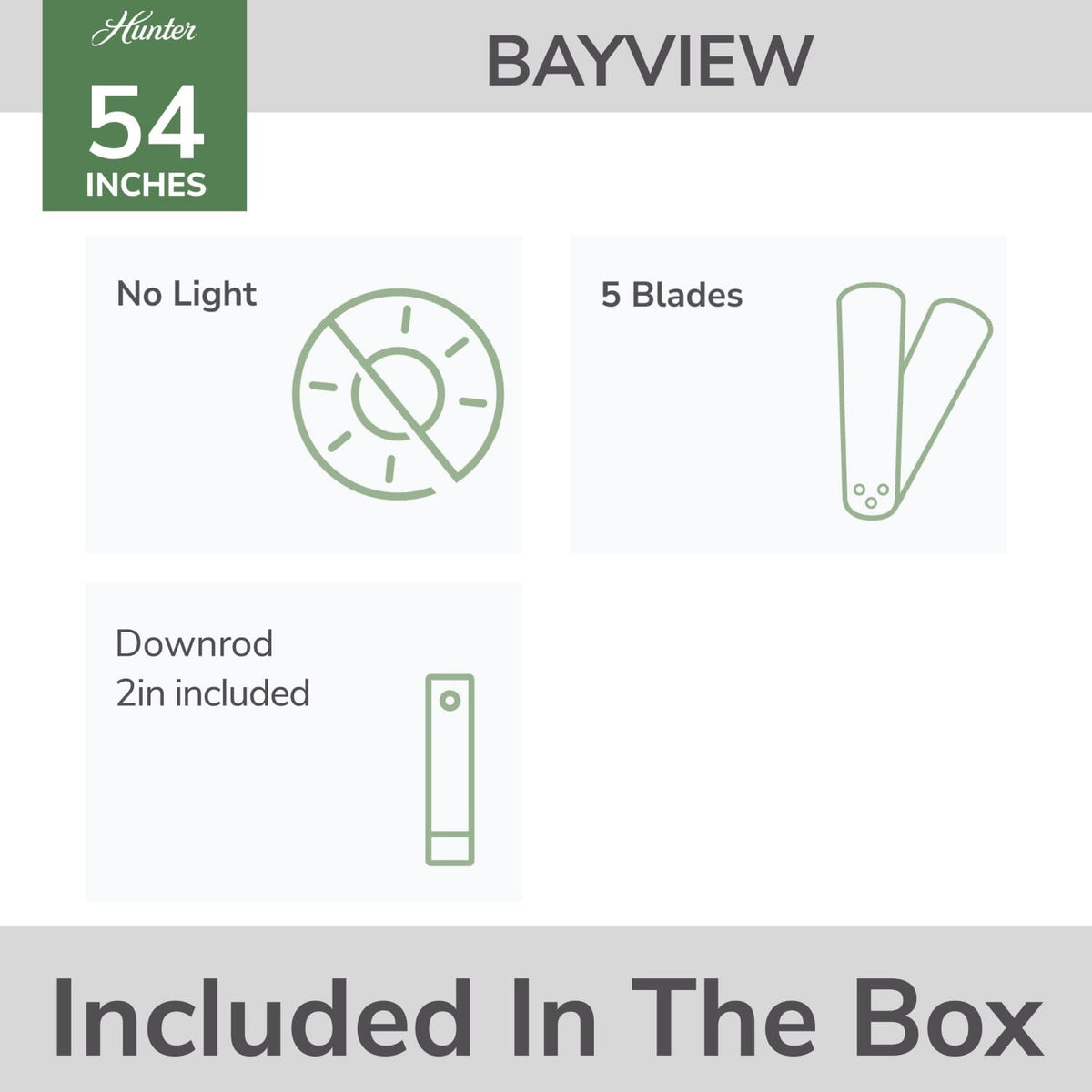 Bayview Outdoor 54 inch