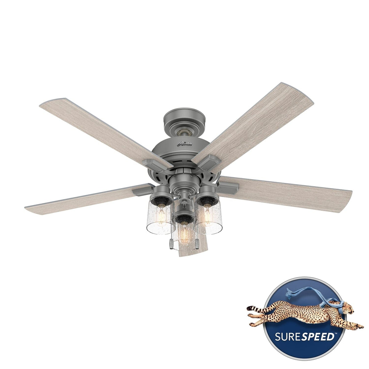 Hartland with LED Light and Pull Chain 52 inch