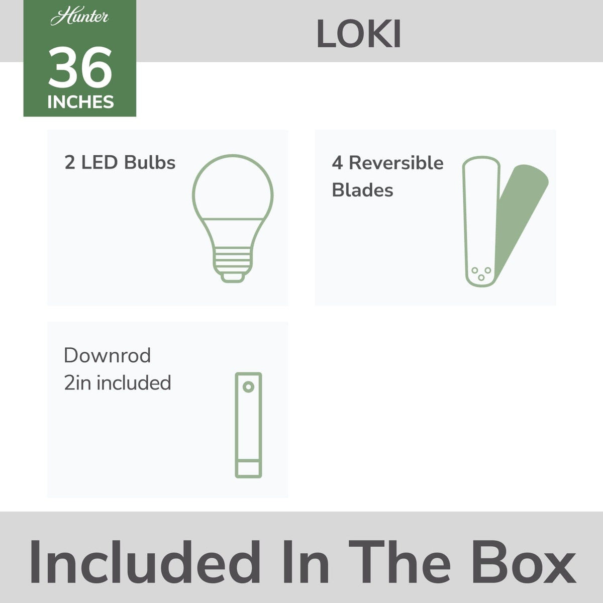 36 INCH LOKI WITH LED LIGHT